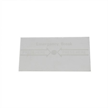 REPLACEMENT CLEAR GLASS FOR CP-15 & CP-21  CPGLASS
